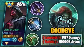 GOODBYE TERiZLA | GLOBAL ARGUS SOLO EPIC RANK GAMEPLAY | TANK KILLER BUILD | ARGUS BEST BUILD 2024