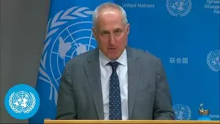 Syria, Sudan, Occupied Palestinian Territory & other topics - Daily Press Briefing | United Nations