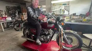 Triumph T140 Start