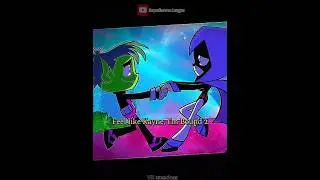 ❣️Raven X BB❣️and❣️Robin X Starfire❣️|| Collab with 💖@Vicknoi-idea.💖|| Edited by @Vicknoi-idea.