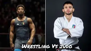 Elite JUDO VS WRESTLING - Frank Chamizo vs Manuel Lombardo SPARRING!