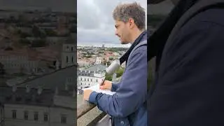 #guest at @SMLTArt : #urbansketcher Pedro Loureiro