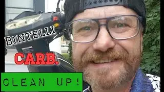 Carburator disassembly for a Bintelli scooter