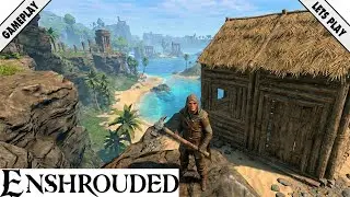 Enshrouded #43 Wir bauen ein kleines Haus zwischen Palmen und Strand | Lets Play Deutsch