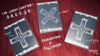 TOMORROW X TOGETHER (TXT): The Chaos Chapter - FREEZE Album Unboxing (+ Weverse Shop benefits)