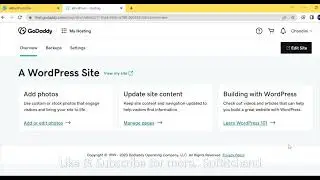 How to connect my domain with WordPress hosting and connect domain to server hosting on GoDaddy ?