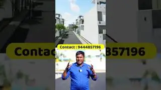 Villa For Sale In Chennai || OMR Thoraipkkam || #plotsaleinchennai #realestate #property #omrplots
