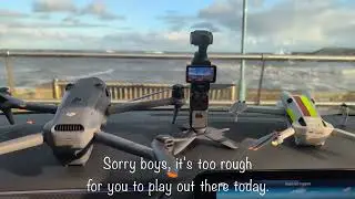 Sorry boys, the weather is too rough in Eyemouth today.