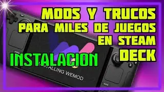 INSTALACION Wemod en STEAM DECK 🟢 MOD y trucos  🔴