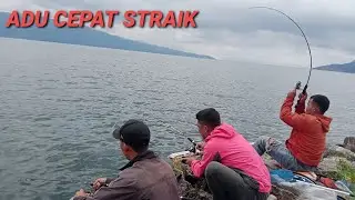 MANCING DI DANAU TOBA KAYAK MANCING DI GALATAMA GUYS