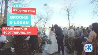 The Wedding Film of Logan and Brooke at Paris Park in Sellersburg Indiana - Lakeside Wedding Video