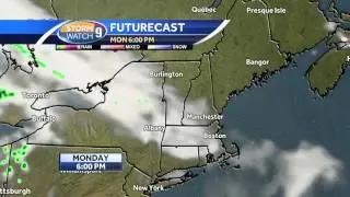 Cooler temperatures, thickening clouds