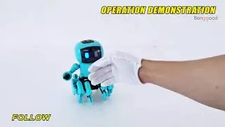 Mofun 962 DIY STEAM 8-Legged Assembled Smart RC Robot - Banggood.com