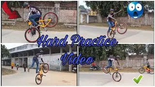 Raw Practice Video ||😱🔥|| MTB STUNT