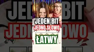 Jeden bit = jedno słowo - poziom łatwy ❤️ #oneword #onebit #onewordchallenge #challenge