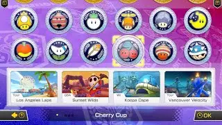 Cherry Cup - 50cc Grand Prix || Mario Kart 8 Deluxe + Booster Course Pass
