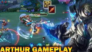 Arthur Solo Lane Pro Gameplay | Arena Of Valor