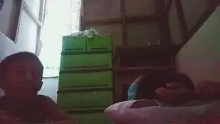 Trying not to sleep challenge with my cousin