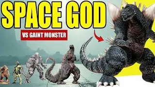 Space Godzilla VS Gaint Monsters | 3D Monsters Size Comparison 2025
