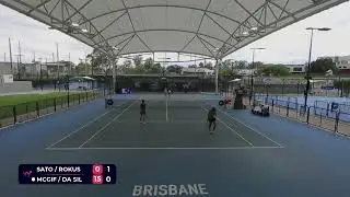 Himari Sato Sarah Rokusek vs Gabriella Da Silva Fick Tenika Mcgiffin Doubles SF W50 Brisbane 13 Nove