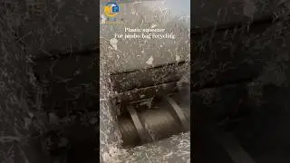 Plastic squeezer: the best recycling machine for dewatering and size reduction to PP jumbo bags