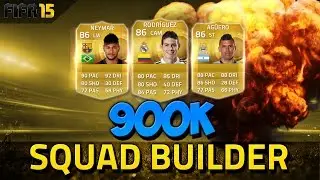 FIFA 15|900K SQUAD BUILDER| w/TommyTalks