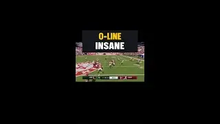 Best Offensive Line on NCAA25!#easports #collegefootball #shorts #cfb25 #cfb