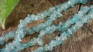 Green Apatite Crystal Necklaces