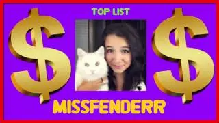 How much MISSFENDERR made money on YouTube { In February 2016 }