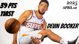 Devin Booker Full Highlights vs Bucks | 39pts 11ast | 4/01/25 |