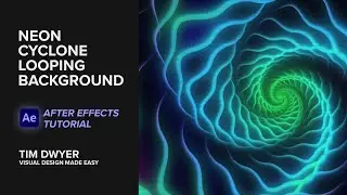 Neon Cyclone Loop (урок по After Effects)
