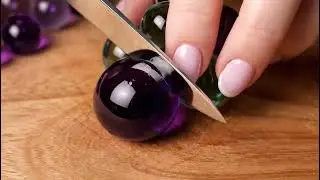 Crispy Grape Slice ASMR 🍇 Relaxing Cutting Sounds for Tingles&rdquo;