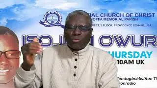 ISOJI IRI OWURO (MORNING DEW REVIVAL) 2026 EDITION DAY 013 SEASON 1   EPISODE 15 THURSDAY 1/15/2026