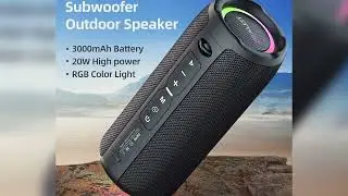A must-have product!&nbsp;ZEALOT-S49PRO Portable Bluetooth Speaker 20W IPX6 Waterproof Powerful Sound B