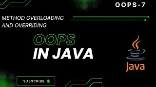 Method Overloading and Overriding ||OOPS-7 || #beginners #tamil #coding #method #java #oopsconcept