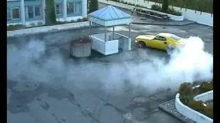 69 Mustang Burnout
