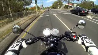 Triumph Bonneville T100 - Short Test Ride