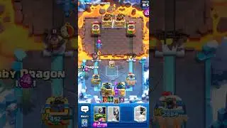 Close match clash royale last moment win