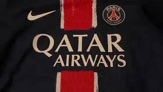 PSG Home kit 24/25 and 25/26 comparison Dri Fit Adv Player Version
