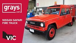 Have you ever seen a Nissan Safari Fire Truck? - VIC