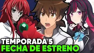 HIGH SCHOOL DXD TEMPORADA 5 FECHA DE ESTRENO - [Junior DxD Anime Situaci&oacute;n]