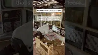 Building wheel well frames in a bus / skoolie builders
