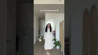 Brooklyn, New York Civil Wedding Look