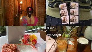 a mix of everything || teej, birthdays, hangouts, cafe, food, solo days, shopping & many more