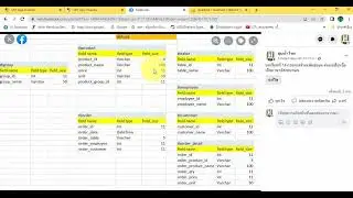 ระบบร้านอาหาร Python Flask Mysql App Inventor 2 Relation ONE to MANY EP30