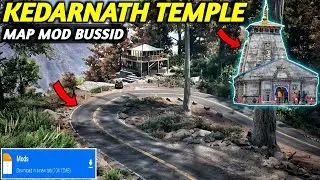 Наконец-то! 🔥 Новый мод карты «Храм Кедарнатх» для Bus Simulator Indonesia. Карта Bussid Mod 4.3.3