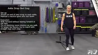 Ankle Strap Sled Drag