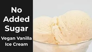 Sugar Free Vegan Vanilla Ice Cream Recipe