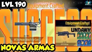 ●ATUALIZA&Ccedil;&Atilde;O UNDAWN LVL.190 - NOVAS ARMAS E EVENTOS 👁 Power Source Core UPDATE Nano Craft
