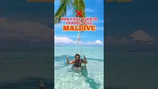 MALDIVE: non fare questo errore 🏝️ #shorts #maldive #collaborazione #maldives